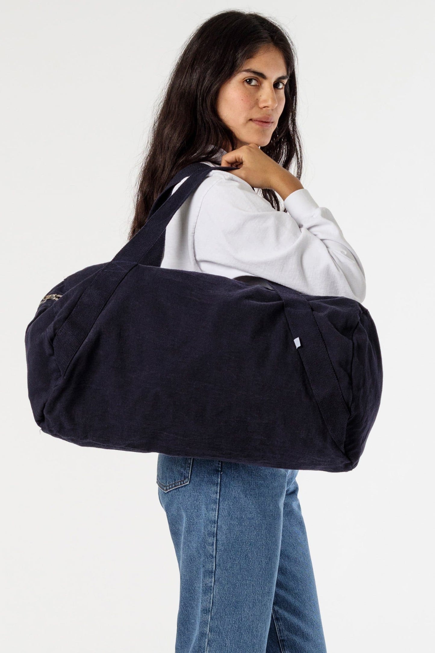 BD04 - Bull Denim Diagonal Strap Gym Bag