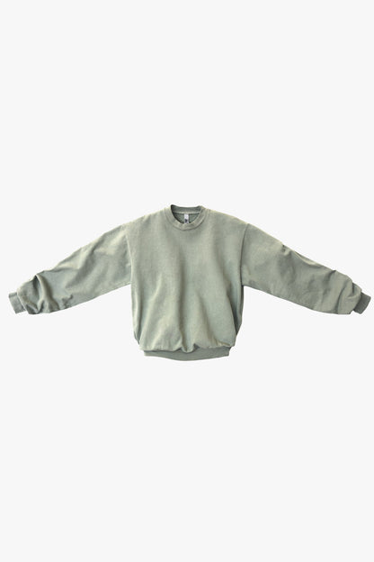 HF07 - Heavy Fleece Crewneck Sweatshirt (Garment Dye)