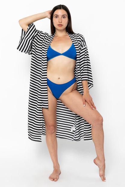RPCH01 - Printed Chiffon Kimono Robe