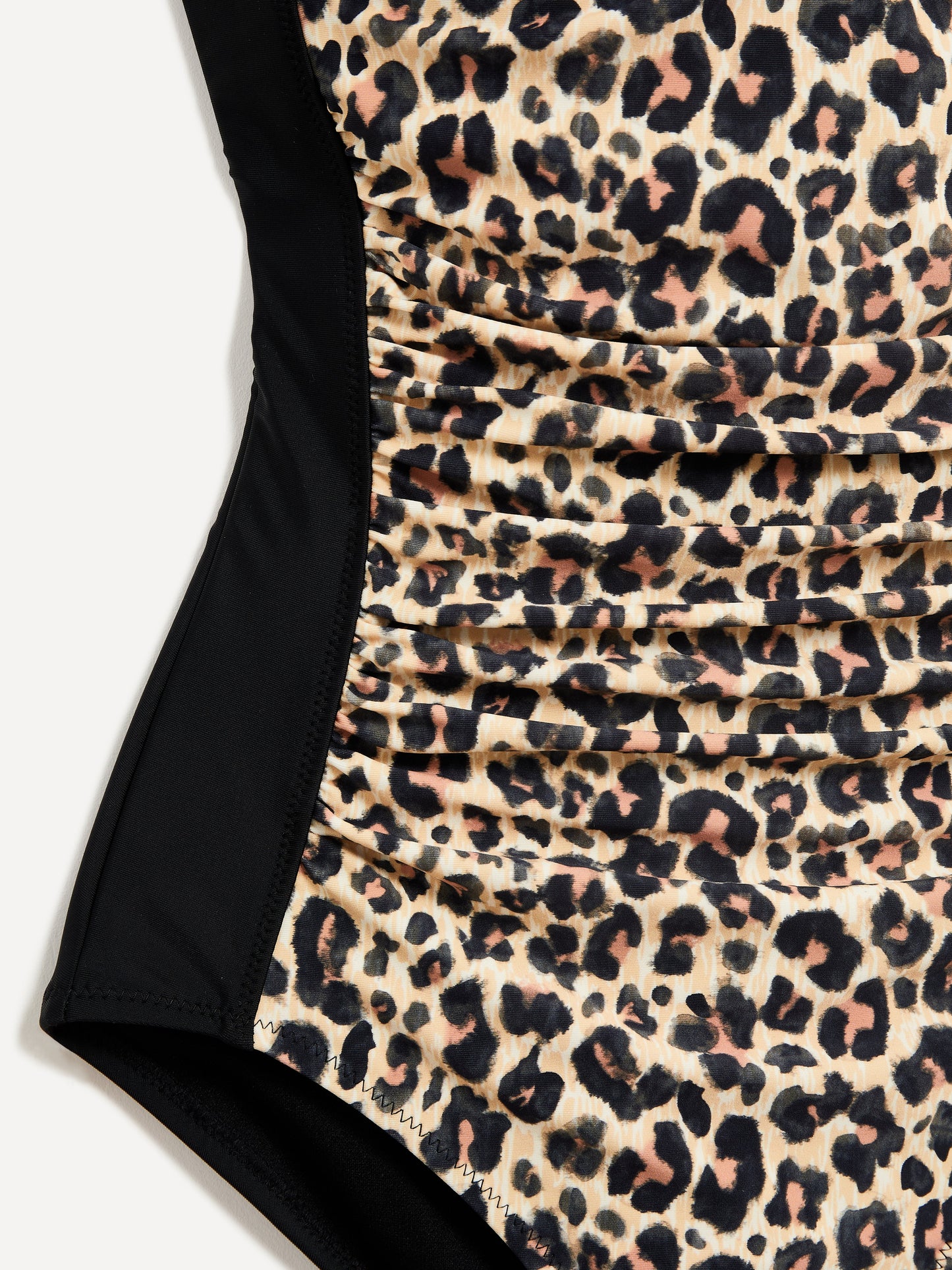 Miami Leopard Ruched Tummy Control Swimsuit