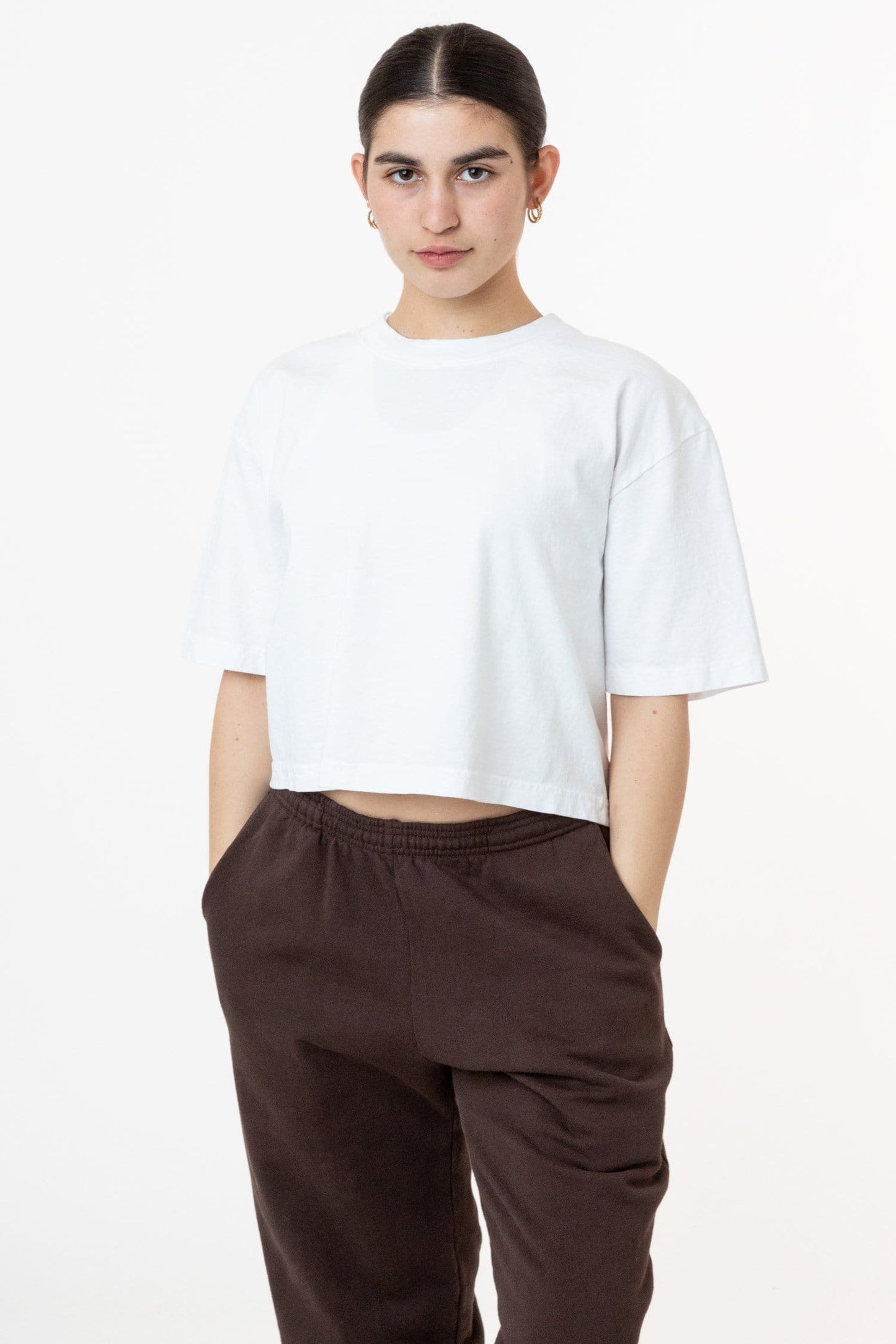 1820GD - Oversized Crop Tee