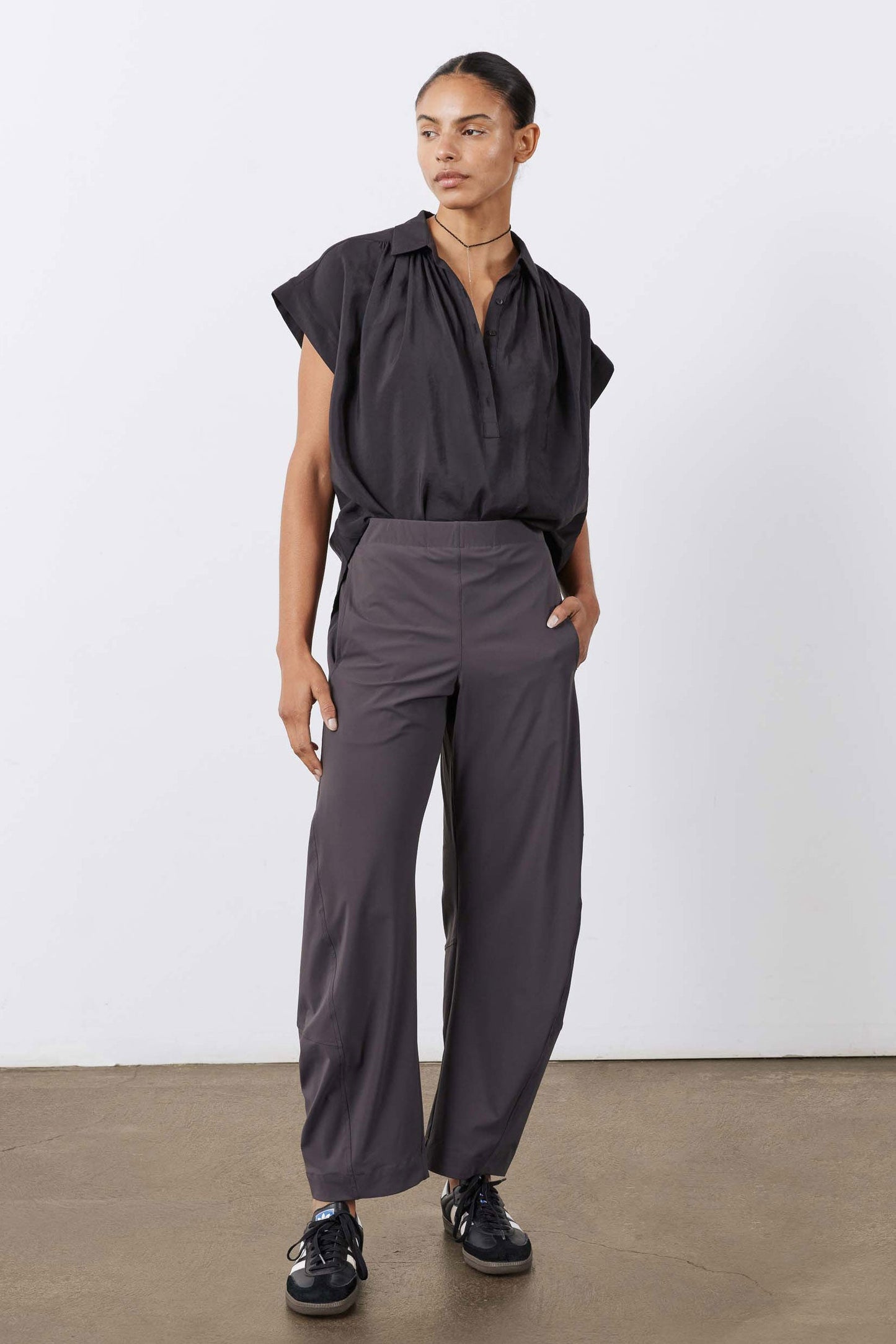 The Nonchalant Oversized Voile Blouse
