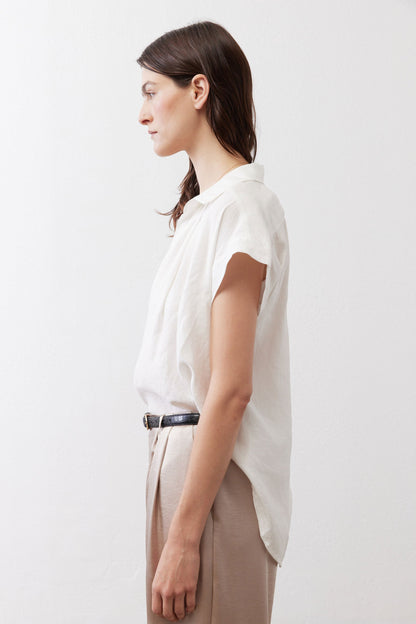 The Nonchalant Oversized Voile Blouse
