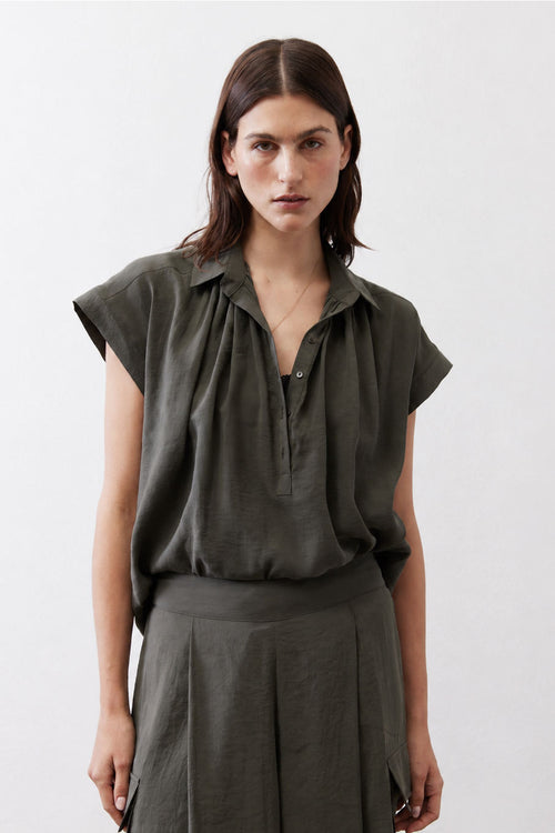 The Nonchalant Oversized Voile Blouse