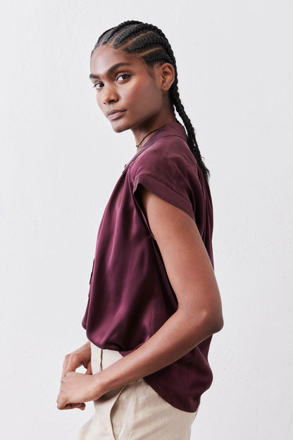 The Nonchalant Oversized Silk Blouse