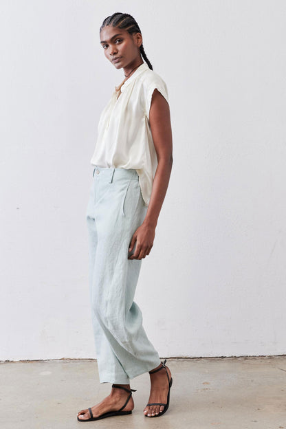 The Uptown Loose Linen Pants