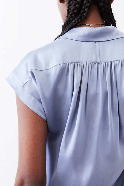 The Nonchalant Oversized Silk Blouse