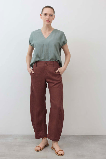 The Uptown Loose Linen Pants