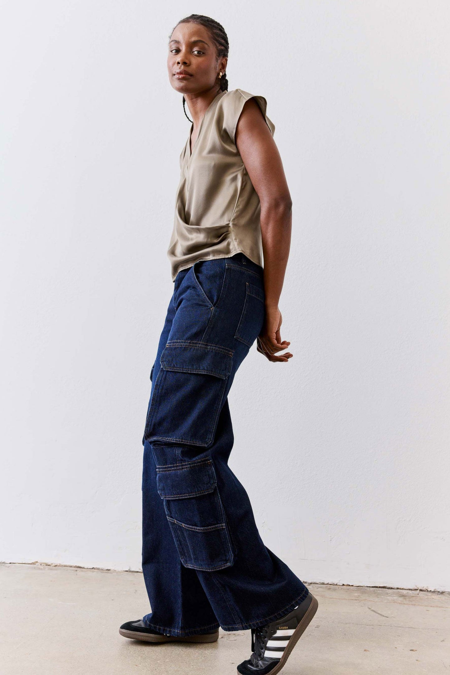 The Petite Off Duty Cargo Jeans