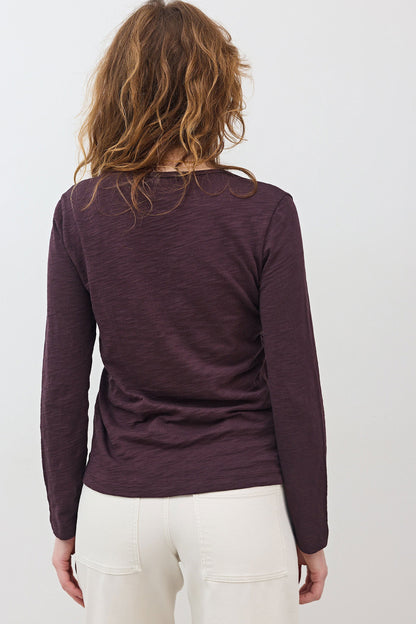 Out from Under Lace Trim Long Sleeve