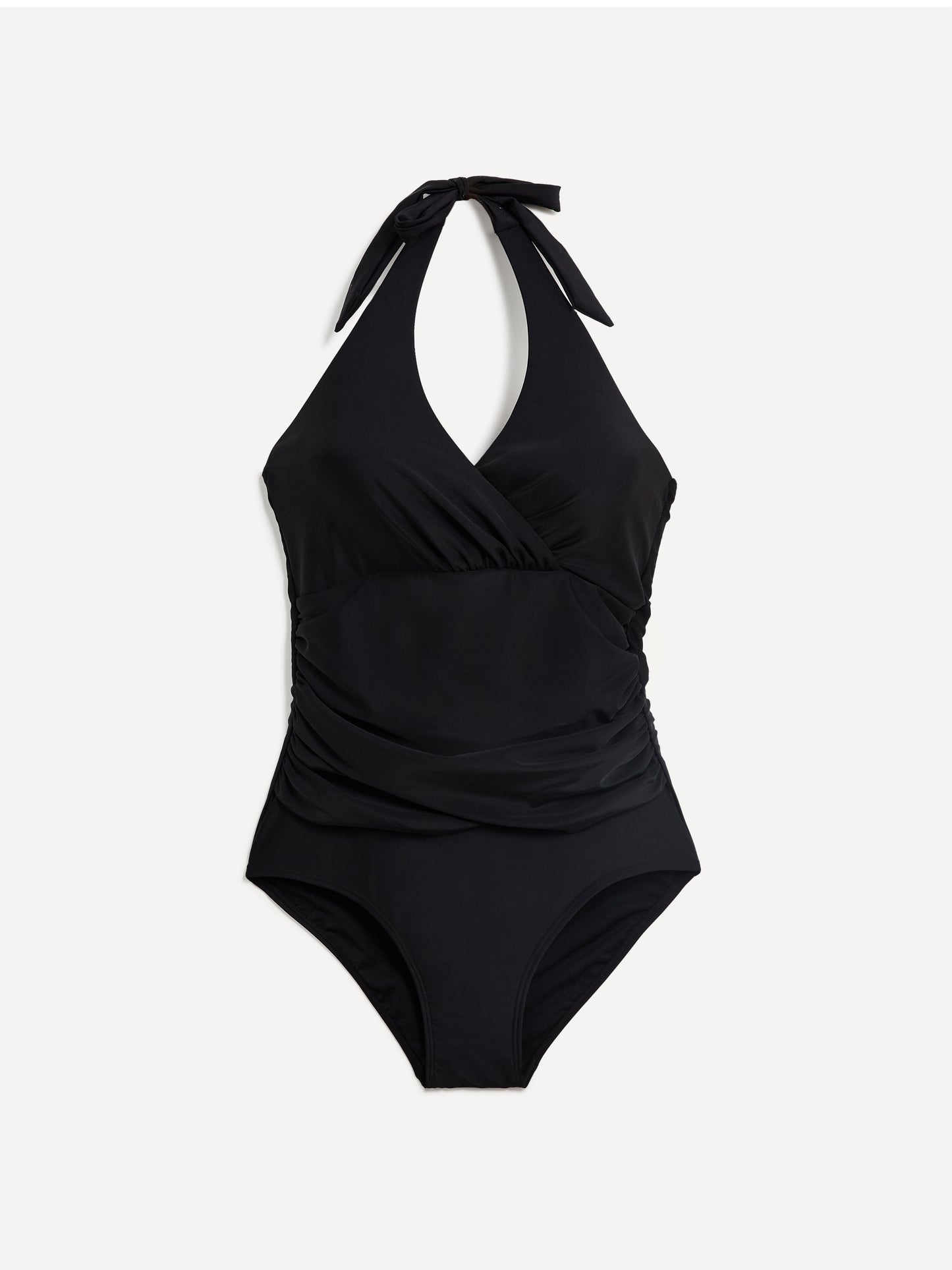 Paros Black Halterneck Swimsuit