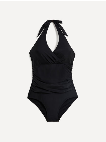 Paros Black Halterneck Swimsuit