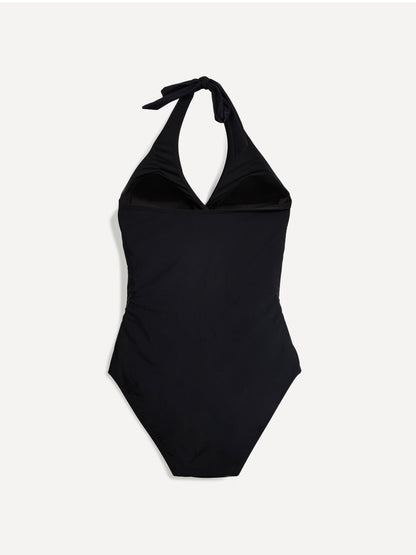 Paros Black Halterneck Swimsuit