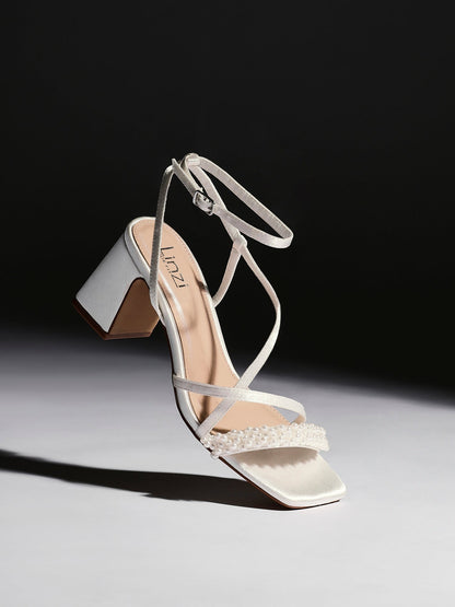 Promise Wide Fit Bridal Strappy Heels