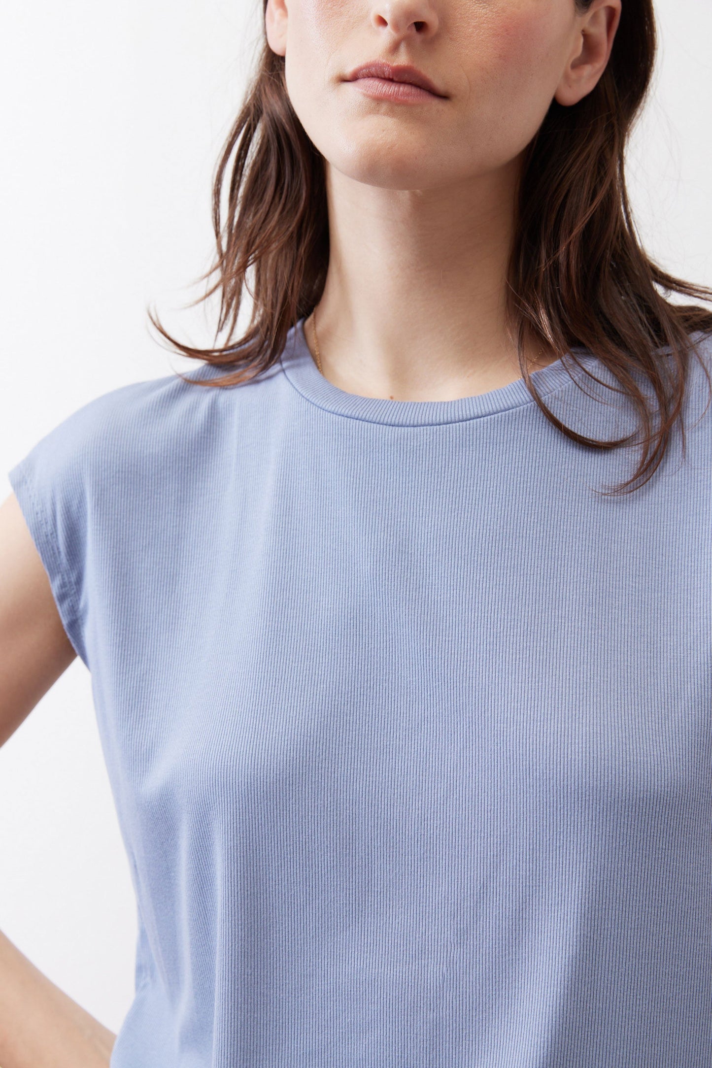 The Ribbed Tuck-In Tee