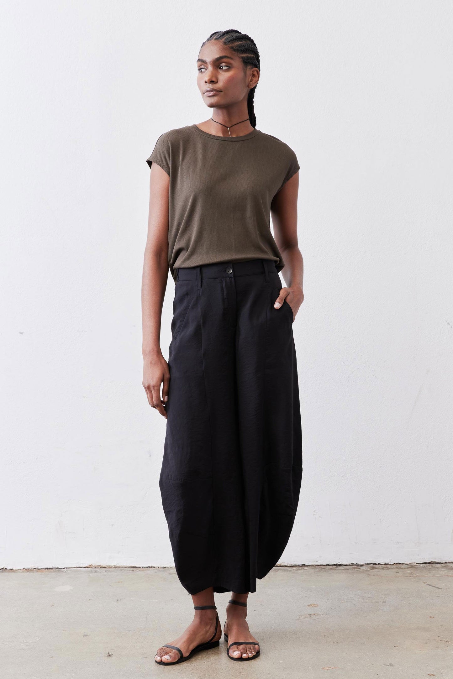 The Ribbed Tuck-In Tee