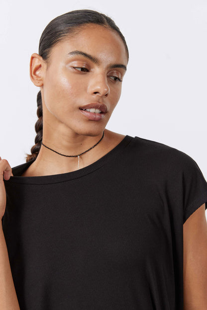 The Ribbed Tuck-In Tee