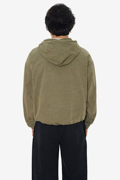 RJC410GD - Cotton Poplin Zip-Up Hooded Jacket