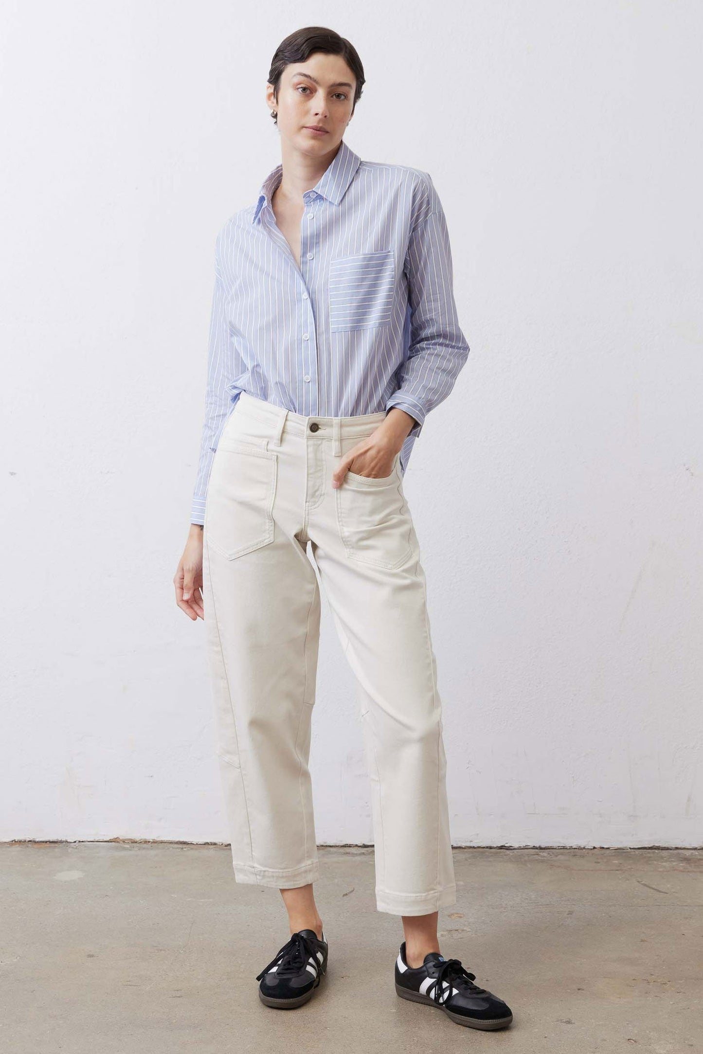 The Oversized Long Sleeve Button Down