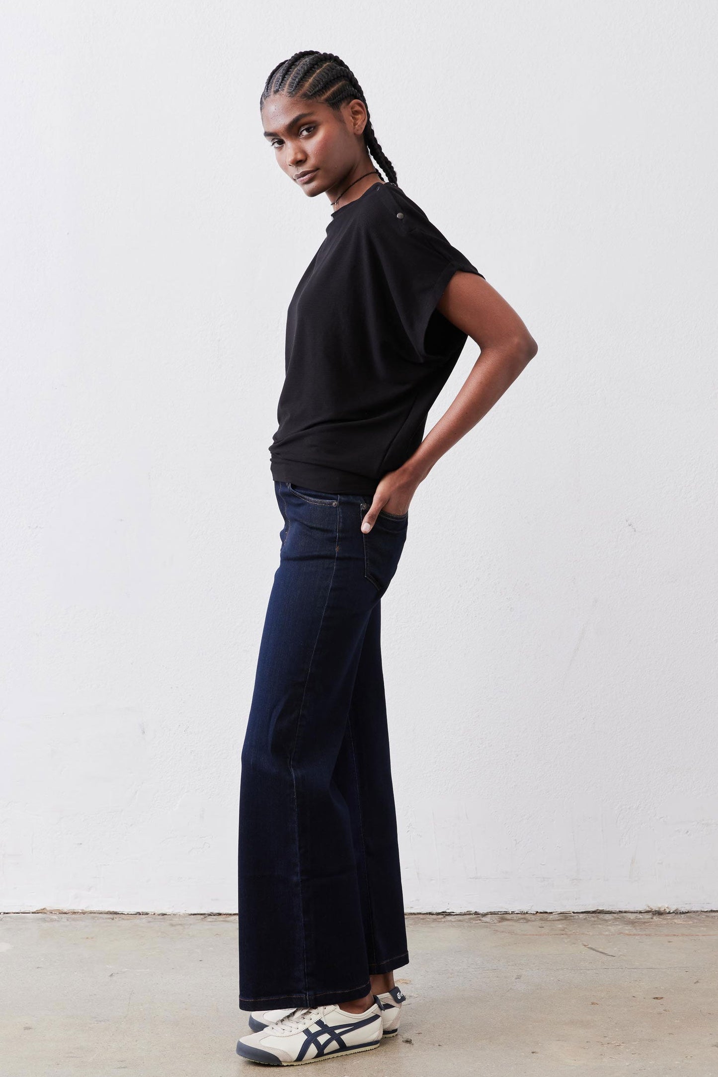 Snapshot Short Sleeve Top