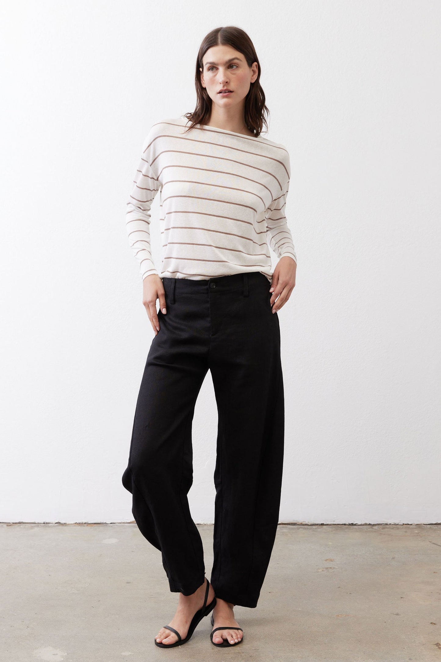 Essential Top With Buttons In The Back