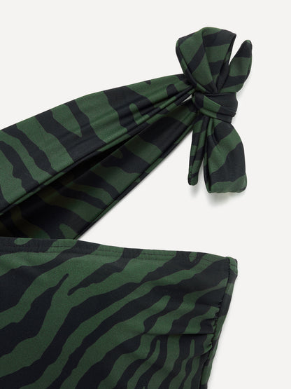 Tulum Zebra Print One Should Swimsuit