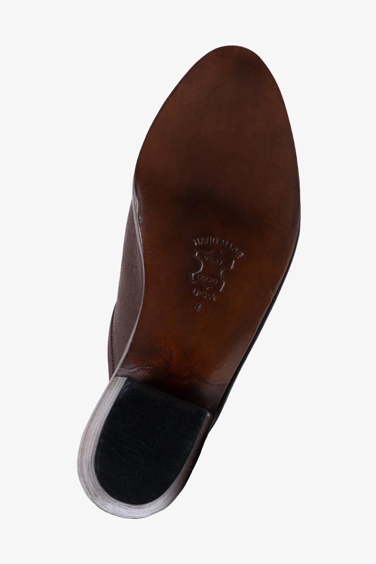RSHOE02 - Leather Cowboy Mule