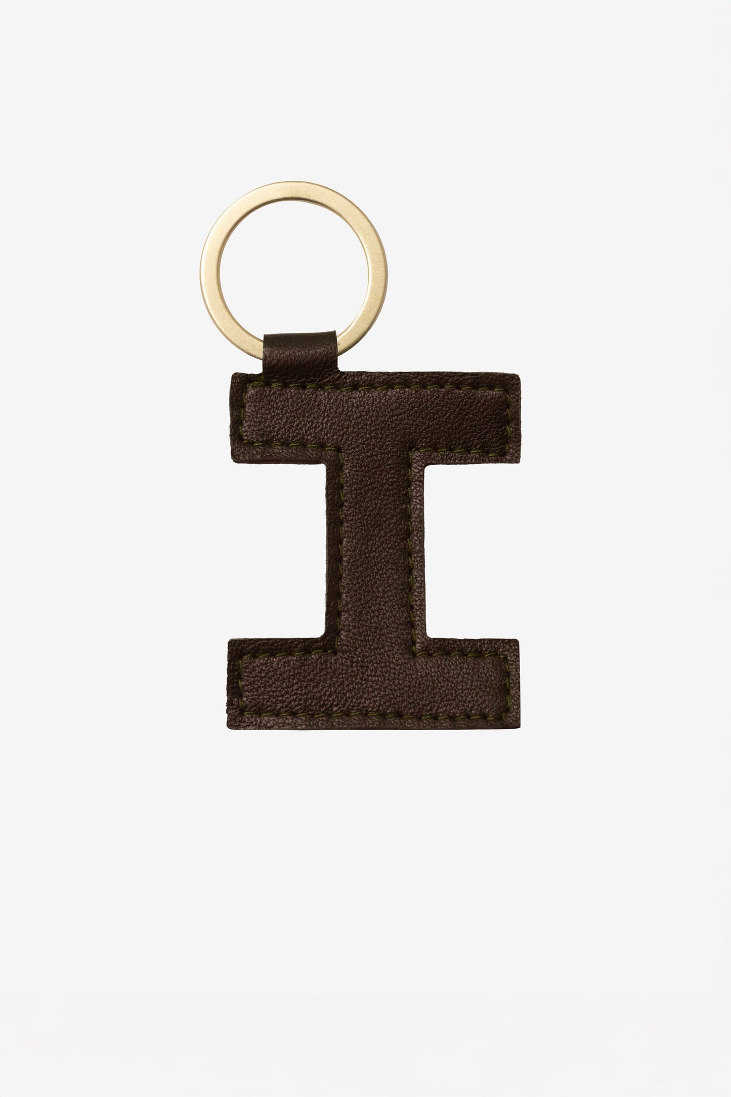 RLH520 - Leather Alphabet Keychain