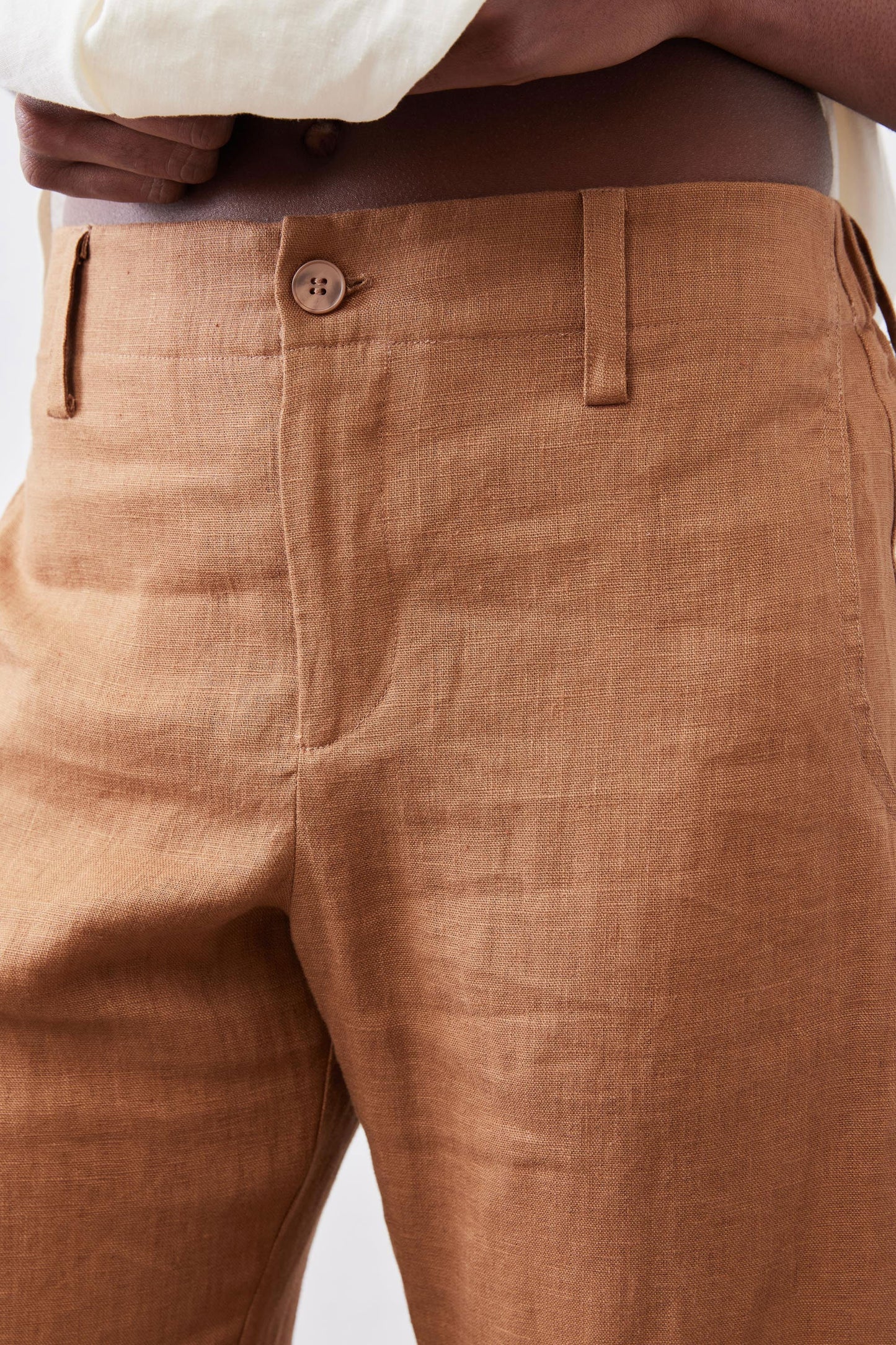 The Uptown Loose Linen Pants