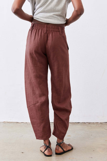The Uptown Loose Linen Pants