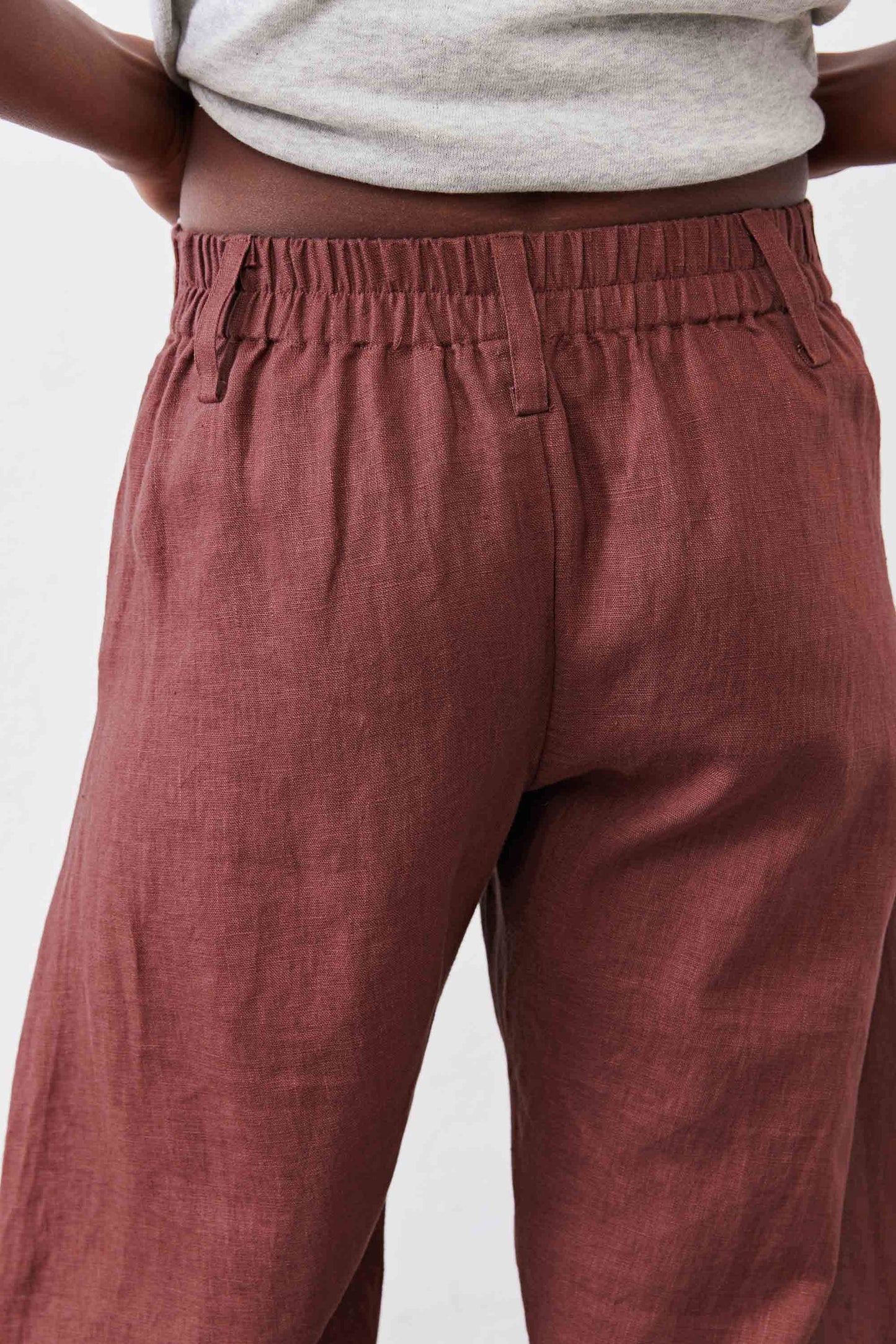 The Uptown Loose Linen Pants