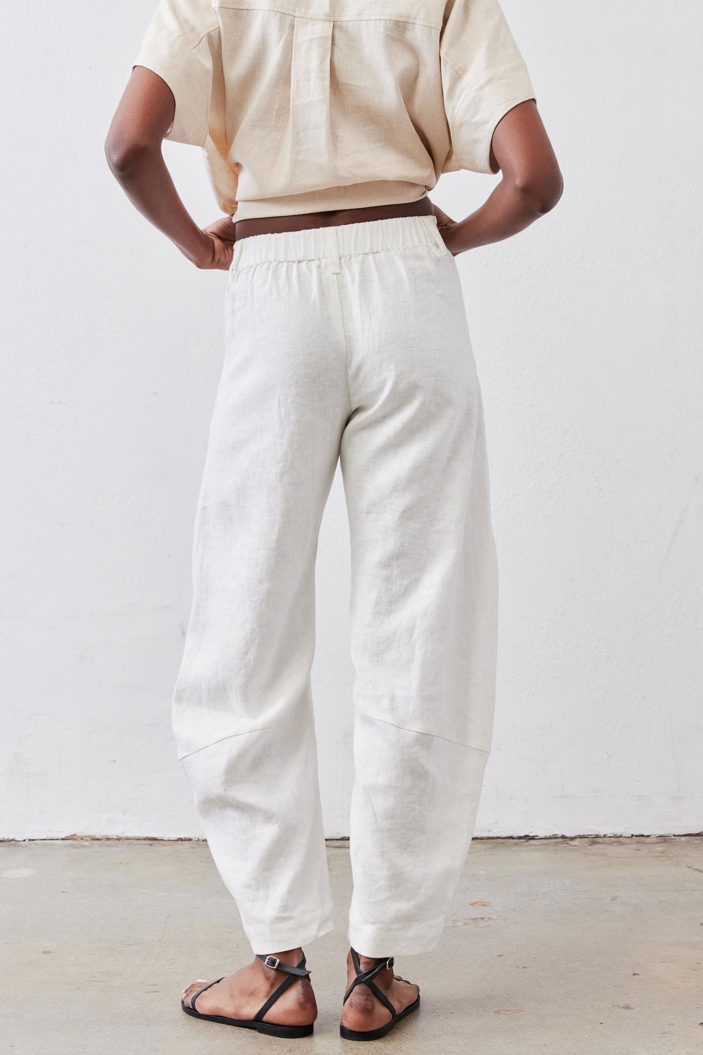 The Uptown Loose Linen Pants