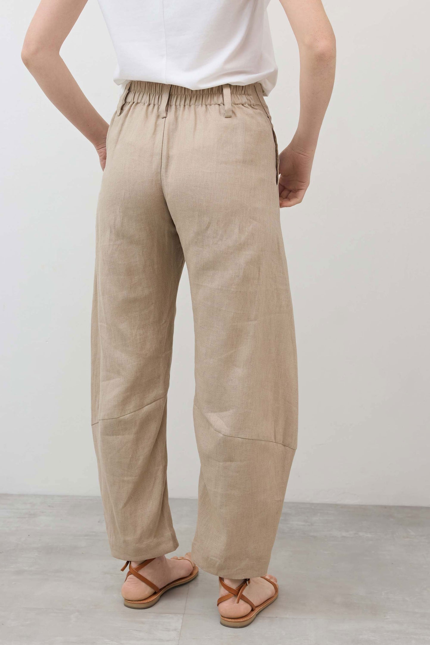 The Uptown Loose Linen Pants