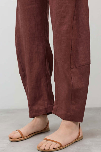 The Uptown Loose Linen Pants