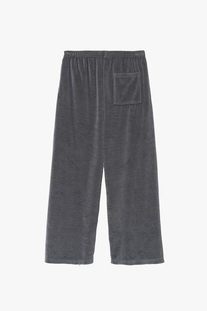 VLR445GD - Garment Dye Velour Open Bottom Sweatpants