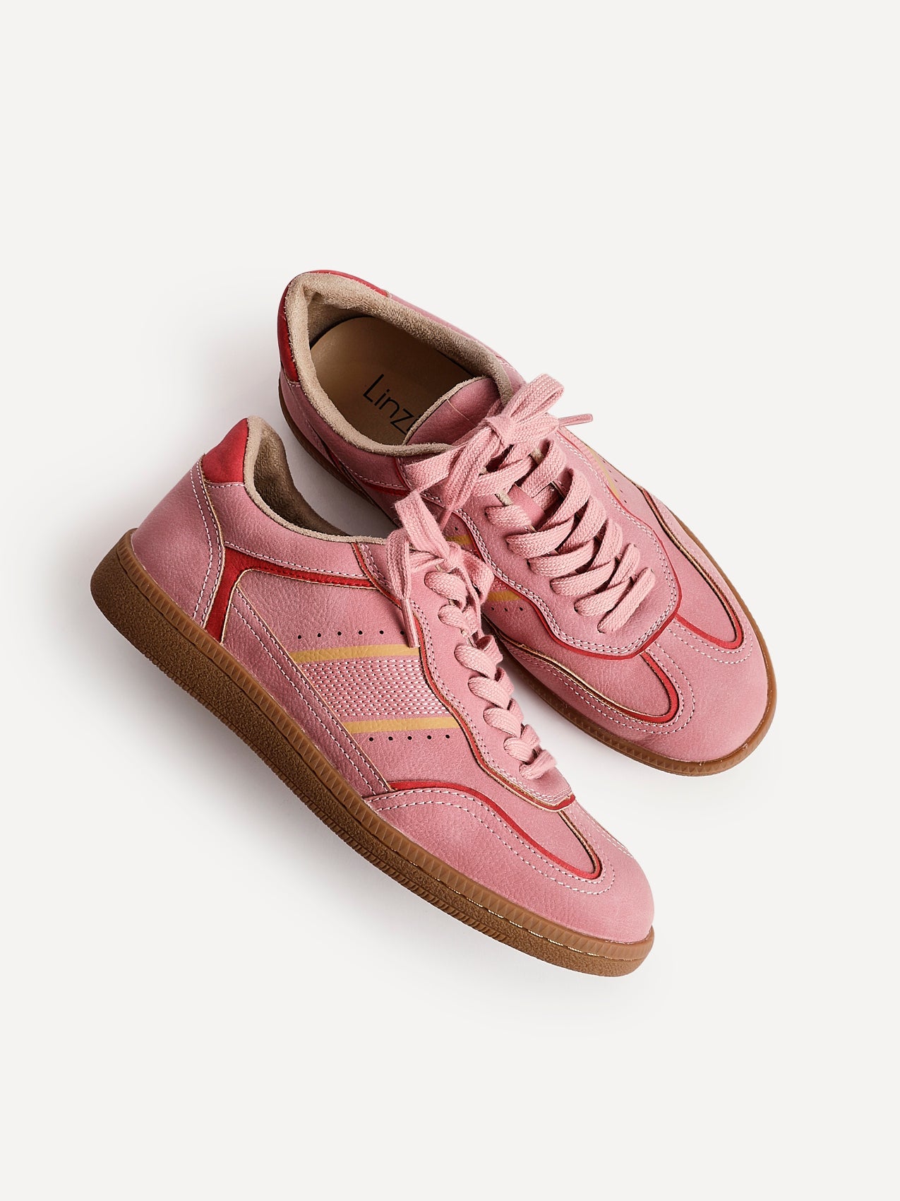 Vortex Pink & Red Trainers