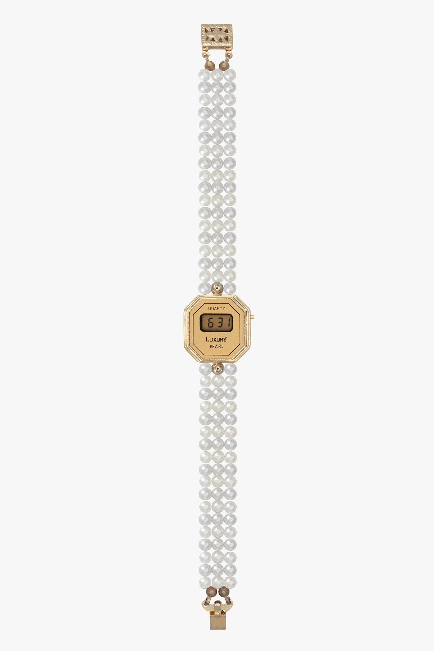 WCHRLUXB - Ladies 1980s Pearl Watch