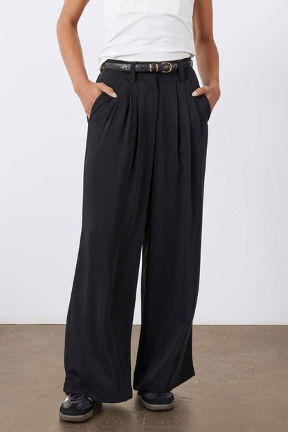 The Petite Wide Leg Trousers